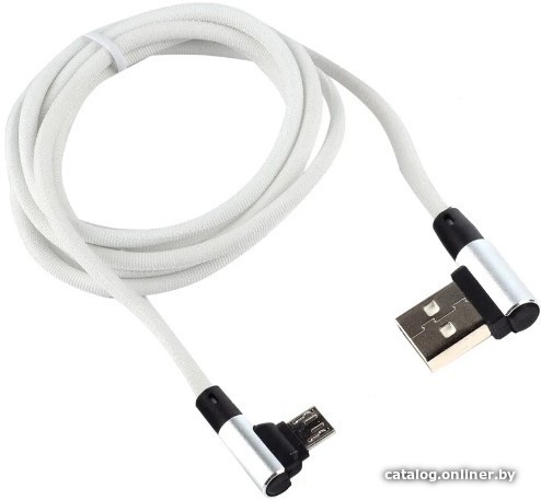 

Кабель Blast BMC-117 USB Type-A - microUSB (1 м, серебристый)