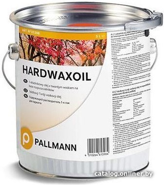 

Масло Pallmann Hardwaxoil на основе растворителя 3л