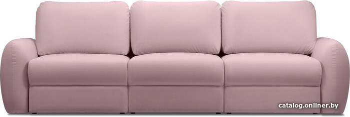 

Модульный диван Divan Полан-2 Velvet Pink 178221 (велюр, розовый)