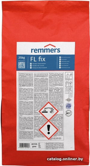 

Клей для плитки Remmers FL fix 25 кг