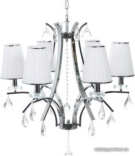 

Подвесная люстра Lumina Deco Glamour LDP 66247-6 WT+CHR
