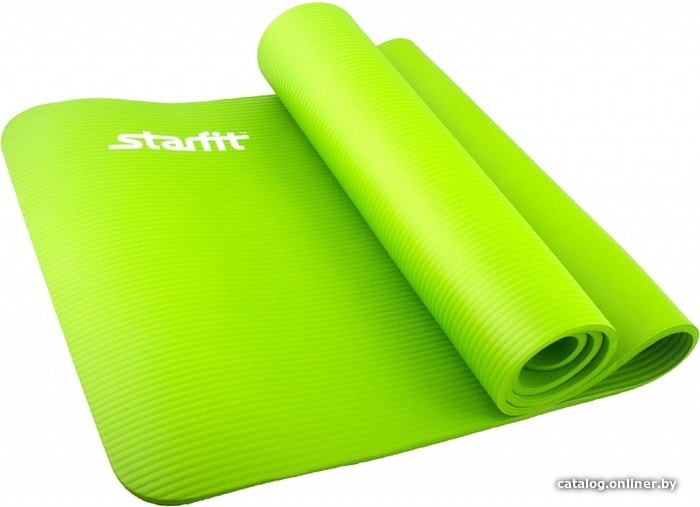 

Коврик Starfit FM-301 NBR (10 мм, салатовый)