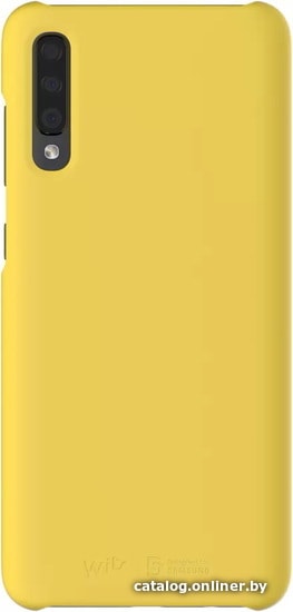 

Чехол для телефона Samsung Premium Hard Case для Samsung Galaxy A70 (желтый)