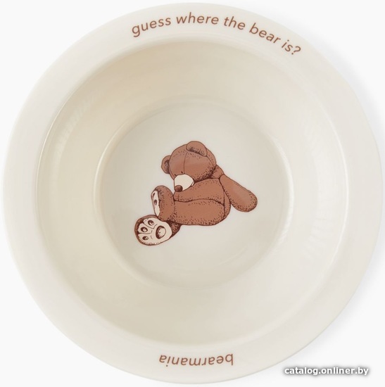 

Тарелка для кормления Happy Baby 15016 (bear)