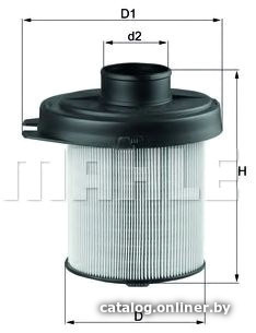 

Воздушный фильтр Mahle Knecht LX291