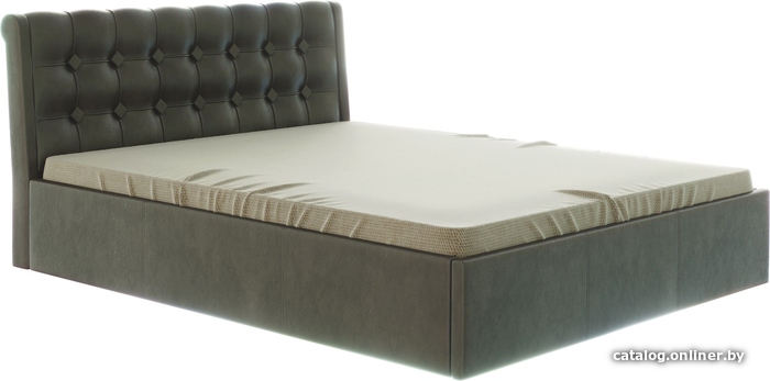 

Кровать Bon Mebel Лагуна с ПМ 120x200 (кожзам коричневый)