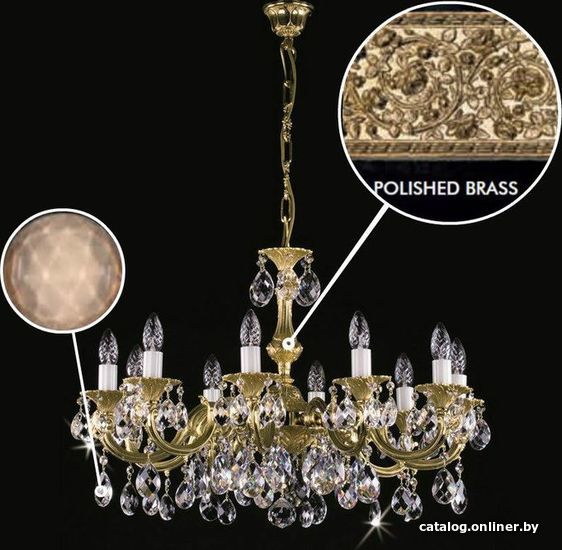 

Подвесная люстра ArtGlass Alice X. Polished Ce - 8008