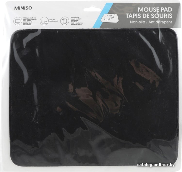 

Коврик для мыши Miniso Pad Rectangle Black 6331