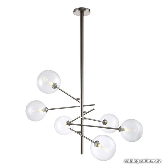 

Люстра средней высоты Crystal Lux Marcos SP6 Nickel