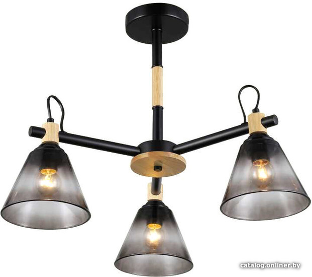 

Люстра средней высоты Sfera-sveta 06781/3 Black+Wood