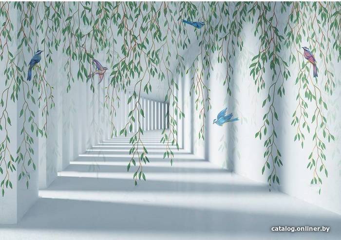 

Фотообои Citydecor Flower Tunnel 3D 2 с защитным покрытием 200x140