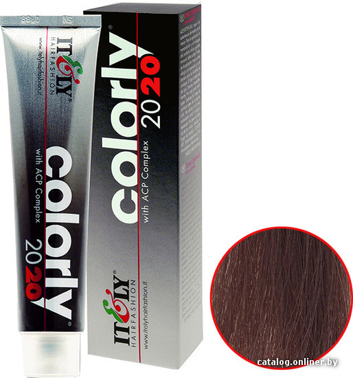 

Крем-краска для волос Itely Hairfashion Colorly 2020 5CH светлый шоколад