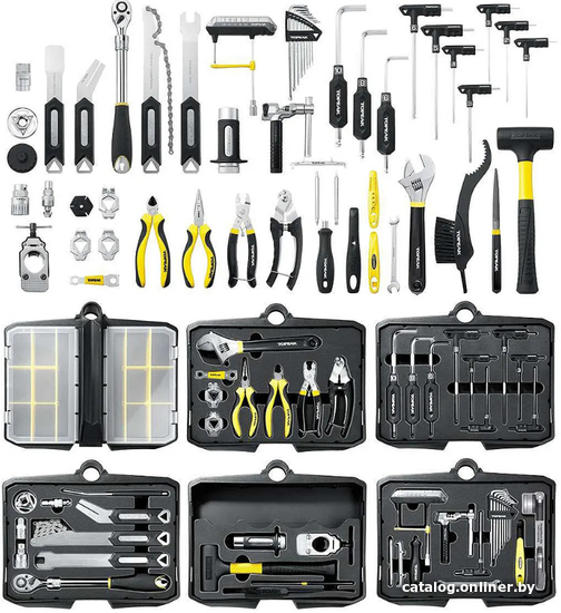

Универсальный набор инструментов Topeak TPS-05 (55 предметов)
