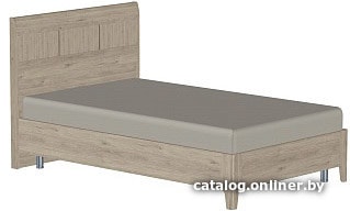 

Кровать Лером КР-2861 120x200 (гикори джексон светлый)