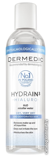 

Dermedic Мицеллярная вода Hydrain3 Hialuro H2O 200 мл