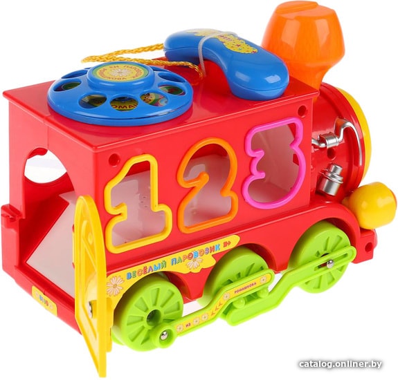 

Интерактивная игрушка Умка Паровозик-сортер из Ромашкова B655-H26001-J006-RU