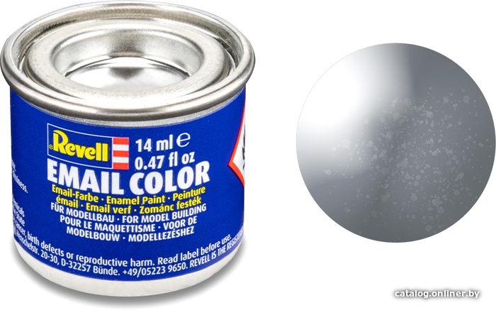 

Краска для моделей Revell Email Color 7022191 (сталь металлик, 14 мл)