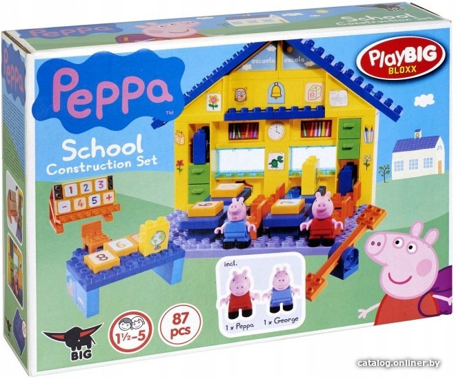 

Конструктор BIG Peppa Pig 800057075 Школа