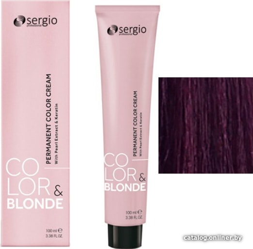 

Корректор цвета Sergio Professional Color&Blonde Violet фиолетовый