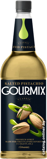 

Сироп Gourmix Classic со вкусом соленой фисташки 1л