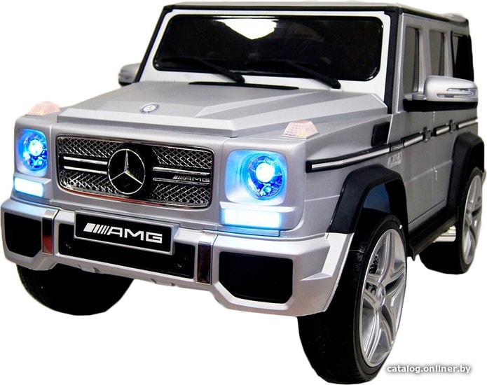 

Электромобиль RiverToys Mercedes-Benz G65 AMG 4WD (серебристый)