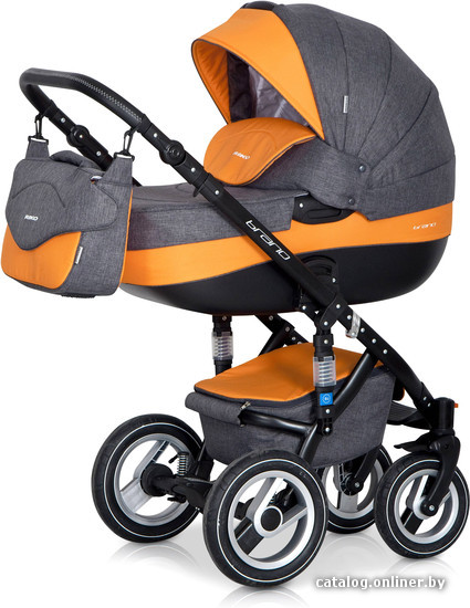 

Универсальная коляска Riko Brano (2 в 1, orange)