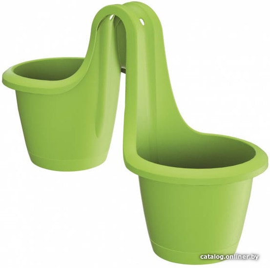 

Кашпо Prosperplast Respana Twins DRED200-389U (зеленый)