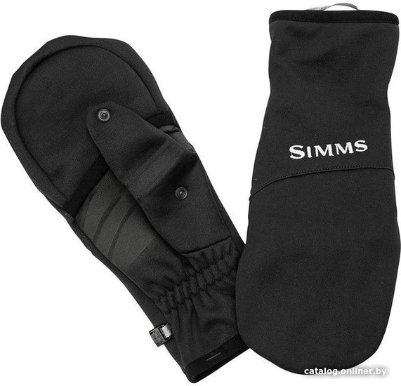 

Рукавицы Simms Freestone Foldover Mitt (L, черный)