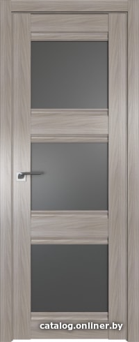 

Межкомнатная дверь ProfilDoors 4X 80x200 (орех пекан/стекло графит)