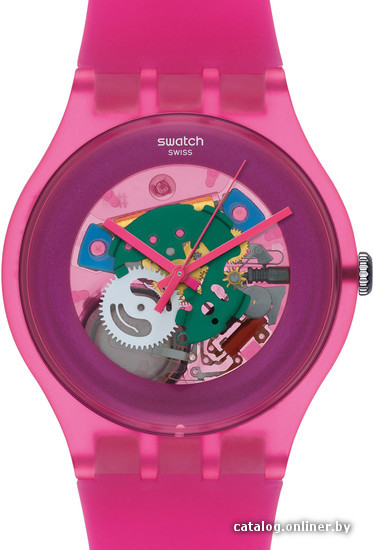 

Наручные часы Swatch PINK LACQUERED (SUOP100)