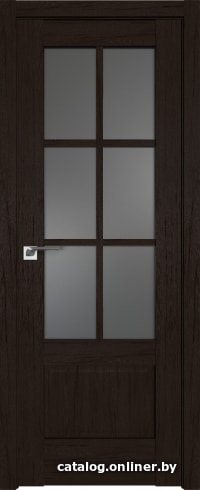 

Межкомнатная дверь ProfilDoors 103XN 60x200 (дарк браун, стекло графит)