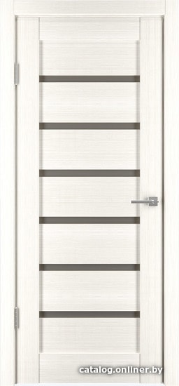 

Межкомнатная дверь IstokDoors Горизонталь-9 ДЧ 80x200 (бьянко/стекло бронза)