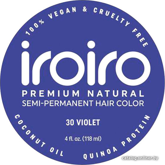 

Краситель прямого действия Iroiro П30 118 мл (фиолетовый)