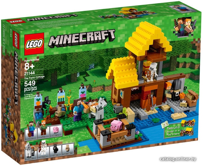 

Конструктор LEGO Minecraft 21144 Фермерский коттедж