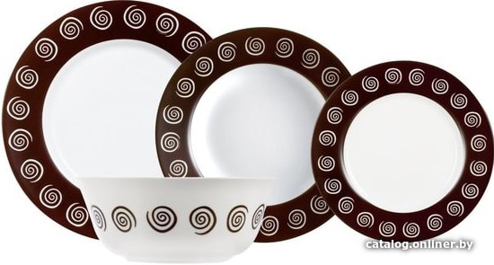 

Столовый сервиз Luminarc Essence Sirocco Brown N4867