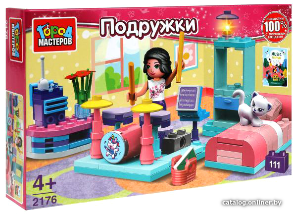 

Конструктор Город мастеров Подружки 2176-AA Комната