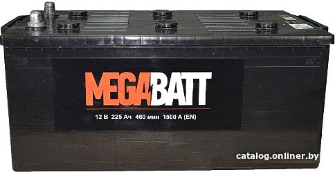 

Автомобильный аккумулятор Mega Batt 6СТ-225А (225 А·ч)
