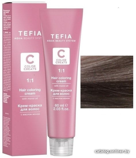 

Крем-краска для волос Tefia Color Creats тонер Т 9/87 (жемчуг)