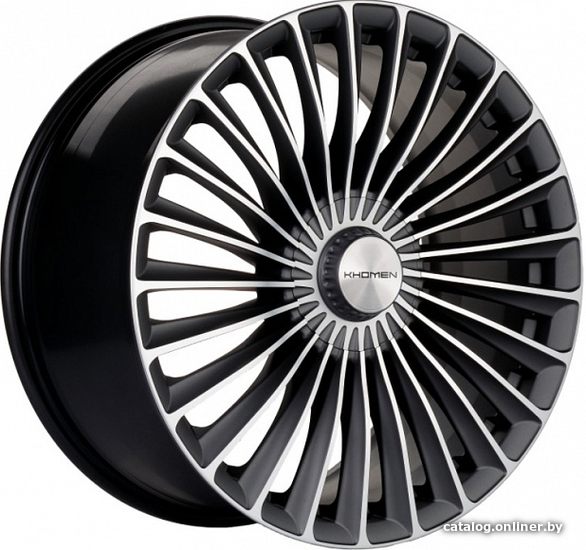 

Литые диски Khomen KHW2008 20x8.5" 5x112мм DIA 60.1мм ET 38мм Black-FP