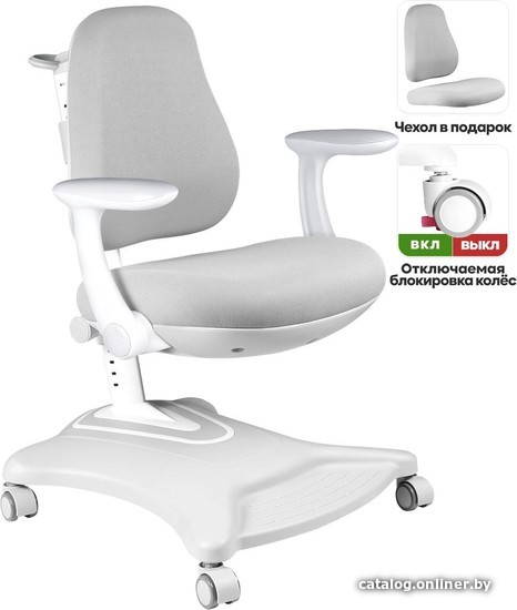 

Компьютерное кресло Anatomica Robin с подлокотниками (серый)