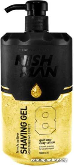 

Гель для бритья Nishman 08 Gold One (1 л)