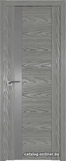 

Межкомнатная дверь ProfilDoors 62N (дуб sky denim, стекло серебряный лак)