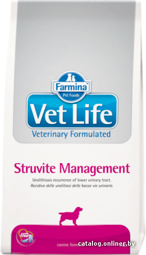 

Сухой корм для собак Farmina Vet Life Struvite Management Dog 2 кг