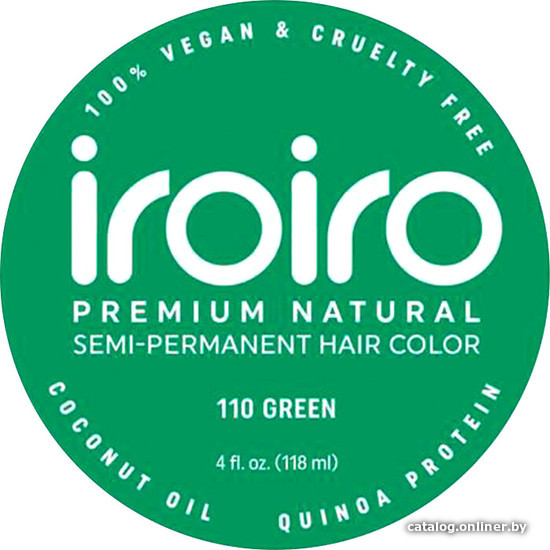 

Краситель прямого действия Iroiro П110 236 мл (зеленый)