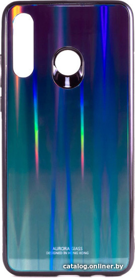 

Чехол для телефона Case Aurora для Huawei P30 Lite (синий/черный)