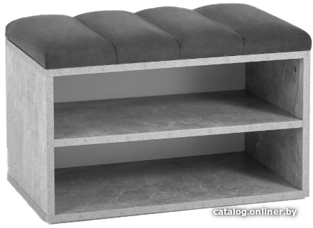 

Тумба для обуви Stool Group Хольст vt-holst-gr-996 (серый/велюр темно-серый)
