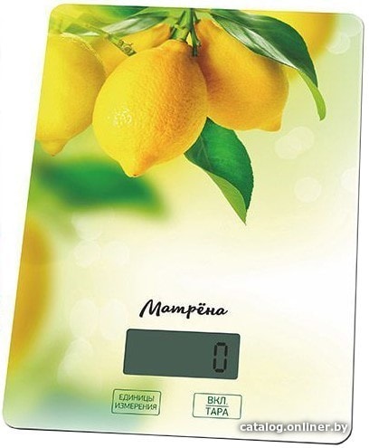 

Кухонные весы Матрена MA-037 (лимон)