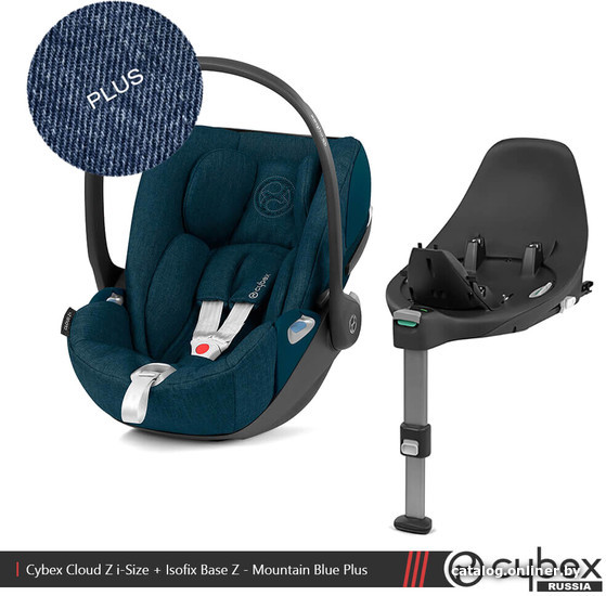 

Детское автокресло Cybex Cloud Z i-Size Plus (с базой Z, mountain blue)