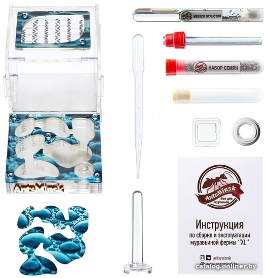 

Формикарий AntsMinsk Стартовый комплект XL Rain