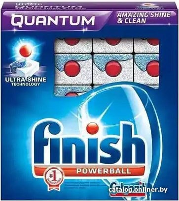 

Таблетки для посудомоечной машины Finish Powerball Quantum Max (80 шт)